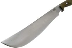 Bark River Bravo Machete CPM 1V Green Canvas Micarta Machette -Nitecore Soldes Boutique BRK07 371GNC 03 bark river