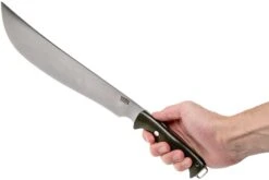 Bark River Bravo Machete CPM 1V Green Canvas Micarta Machette -Nitecore Soldes Boutique BRK07 371GNC 06 bark river