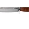 Bark River Teddy 2 A2 Stacked Leather Single Quillion Couteau Outdoor -Nitecore Soldes Boutique BRK08 214SLDQ 01 bark river knives