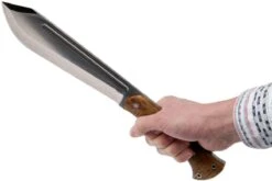 Bark River JX5 Vengeful 1 CPM 3V Dark Curly Maple Machette -Nitecore Soldes Boutique BRK10 123DCM 06 bark river brk10 123dcm 06