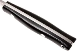 Bark River Mini Kalahari A2, Black Canvas Micarta, Brown Sheath -Nitecore Soldes Boutique BRK12 012BRKC 05 bark river brk12 012brkc 05