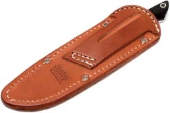 Bark River Mini Kalahari A2, Black Canvas Micarta, Brown Sheath -Nitecore Soldes Boutique BRK12 012BRKC 08 bark river brk12 012brkc 08