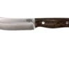 Bark River Kalahari Hunter A2, Green Canvas Micarta, Brown Sheath
