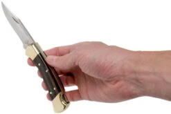 Buck 112 Ranger Avec Empreinte Pour Les Doigts 112BRSFG Couteau De Poche -Nitecore Soldes Boutique BUCK0112FG 08 buck