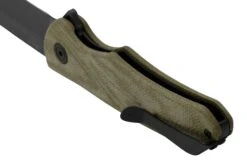 Buck Sprint Ops 0843GRS Green Canvas Micarta, Couteau De Poche -Nitecore Soldes Boutique BUCK0843GRS 04 buck