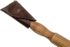 BeaverCraft Oak Spoon Carving Knife Long 30 Mm Long SK2SLONG, Double Edge, Couteau Croche Avec étui -Nitecore Soldes Boutique BVSK2SLONG 03 beavercraft