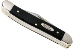 Case Working Medium Jack Knife Jet Black Synthetic, 00220, 22087 SS Couteau -Nitecore Soldes Boutique CE220 05 case ce220 05