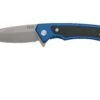 Case The Marilla, Blue Anodized Aluminum, S35VN, Black G10 Inlay, 25882 Couteau De Poche