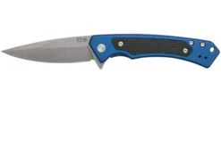 Case The Marilla, Blue Anodized Aluminum, S35VN, Black G10 Inlay, 25882 Couteau De Poche