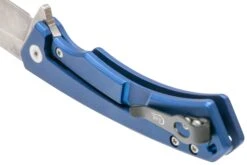 Case The Marilla, Blue Anodized Aluminum, S35VN, Black G10 Inlay, 25882 Couteau De Poche -Nitecore Soldes Boutique CE25882 05 case