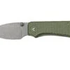 Civivi Baby Banter C19068SB-1 Green Micarta, Grey Stonewashed Couteau De Poche, Ben Petersen Design