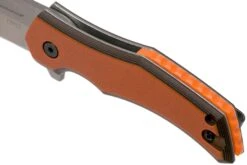 CRKT Fawkes Orange 2372 Couteau De Poche, Alan Folts Design -Nitecore Soldes Boutique CK 2372 07 crkt