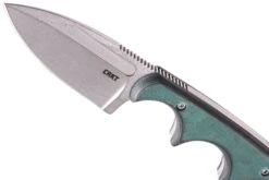 CRKT Minimalist Spear Point, Green Black, Couteau De Cou, Alan Folts Design -Nitecore Soldes Boutique CK 2396 03 crkt