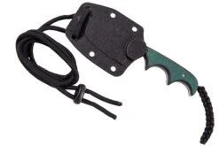CRKT Minimalist Spear Point, Green Black, Couteau De Cou, Alan Folts Design -Nitecore Soldes Boutique CK 2396 06 crkt