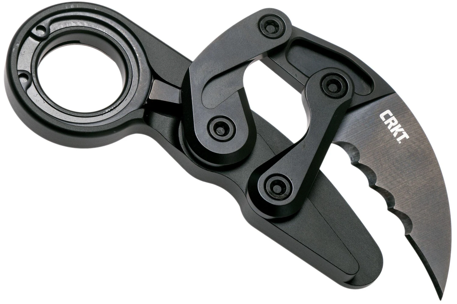 CRKT Provoke 4040V Serrated Kinematic Karambit Couteau De Poche, Joe Caswell Design 6 CRKT Provoke 4040V Serrated Kinematic Karambit Couteau De Poche, Joe Caswell Design – Image 4