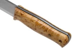 Casström Lars Fält Knife Couteau Bushcraft Curly Birch Sleipner, 11804, Droitier -Nitecore Soldes Boutique CM11804 05 casstrom v202105