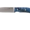 Casström No.10 Swedish Forest Knife Blue Curly Birch 14C28N Flat Grind 13119 -Nitecore Soldes Boutique CM13119 01 casstrom cm13119 01