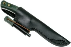 Casström No. 10 Swedish Forest Knife Green Micarta, 14C28N Scandi Grind 13127 Avec Firesteel -Nitecore Soldes Boutique CM13127 06 casstrom