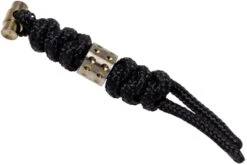 Chris Reeve Large Sebenza/Umnumzaan Lanyard With Dot Bead Black/gold COM-7087