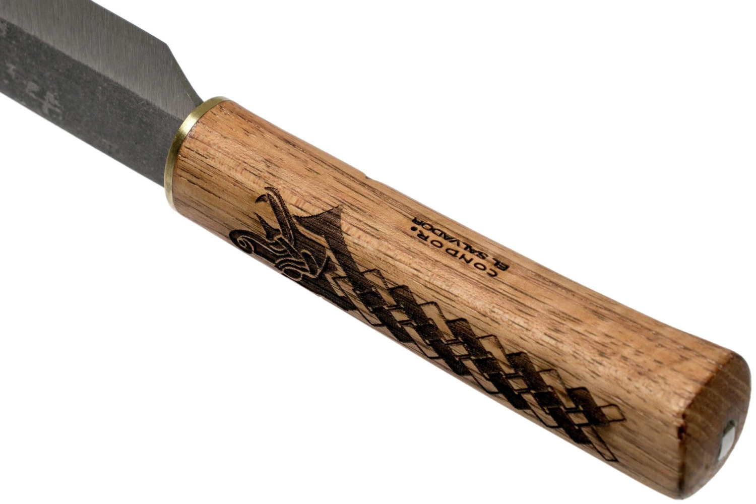 Condor Norse Dragon Seax Knife 1024-7.0HC Couteau à Lame Fixe 60933 6 Condor Norse Dragon Seax Knife 1024-7.0HC Couteau à Lame Fixe 60933 – Image 4