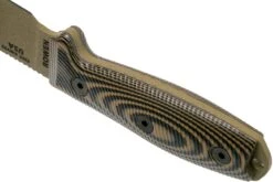 ESEE Model 3 Dark Earth Blade 3D Coyote-Black G10 Couteau De Survie 3PMDE-005 étui Noir + Clip De Poche -Nitecore Soldes Boutique EE 3PMDE 005 04 esee knives