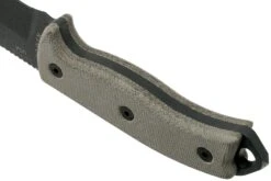 ESEE Model 5 Tactical Gunsmoke, Desert Tan Handle 5P-TG Avec étui Kydex + Clip Ceinture -Nitecore Soldes Boutique EE ESEE 5P TG 04 esee knives