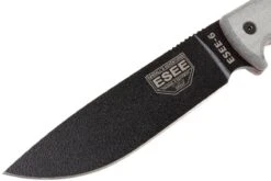 ESEE Model 6 Black Blade, Grey Handle 6P-B Avec étui Noir + Clip Ceinture -Nitecore Soldes Boutique EE ESEE 6P B 03 esee knives ee esee 6p b 03
