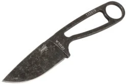 ESEE Izula Black Oxide IZULA-BBO Couteau De Cou Avec étui Noir + Clip De Ceinture -Nitecore Soldes Boutique EE IZULA BBO 03 esee knives