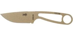 ESEE Izula Dark Earth IZULA-DE-KIT, Kit De Survie Avec étui Et Firesteel