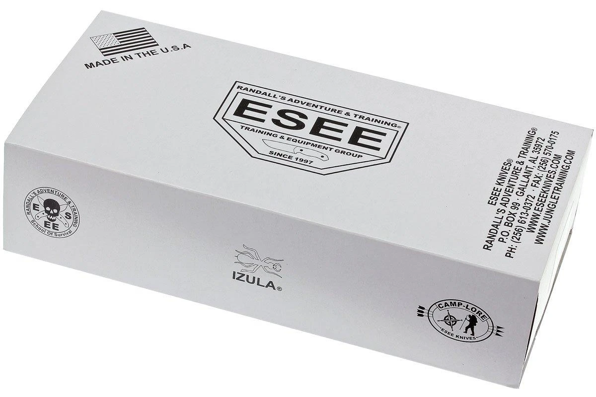 ESEE Izula Desert Tan IZULA-DT Couteau De Cou Avec étui Et Noir + Clip Ceinture 7 ESEE Izula Desert Tan IZULA-DT Couteau De Cou Avec étui Et Noir + Clip Ceinture – Image 5