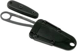 ESEE Izula Tactical Gunsmoke IZULA-TG-B Couteau De Cou Avec étui Noir, Plaquettes De Manche Et Clip Ceinture -Nitecore Soldes Boutique EE IZULA TG 05 esee knives