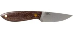 Brisa Bobtail 80, 036-L Flat Bison Micarta, Couteau De Chasse -Nitecore Soldes Boutique ENZ 036 L 02 enzo brisa