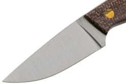 Brisa Bobtail 80, 036-L Flat Bison Micarta, Couteau De Chasse -Nitecore Soldes Boutique ENZ 036 L 03 enzo brisa