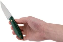 Brisa Bobtail 80 Green Micarta Handle, 12C27, Multicarry Sheath 9957 -Nitecore Soldes Boutique ENZ 9957 06 enzo knives