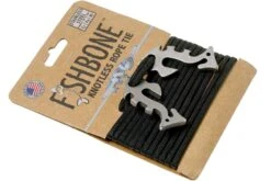 Piranha, 2 Pièces Avec 3 Mètres De Paracorde, Acier Inoxydable