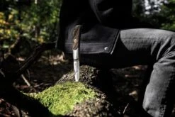 Fällkniven TK3 Tre Kronor Desert Ironwood TK3ic Couteau De Gentleman -Nitecore Soldes Boutique FKTK3IC 10 sfeerfoto