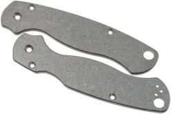 Flytanium Spyderco Paramilitary 2 Scales, Titane