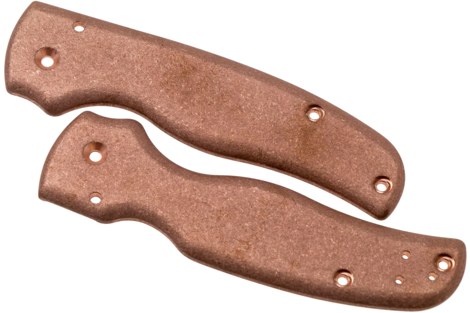 Flytanium Spyderco Shaman Scales, Copper 3 Flytanium Spyderco Shaman Scales, Copper