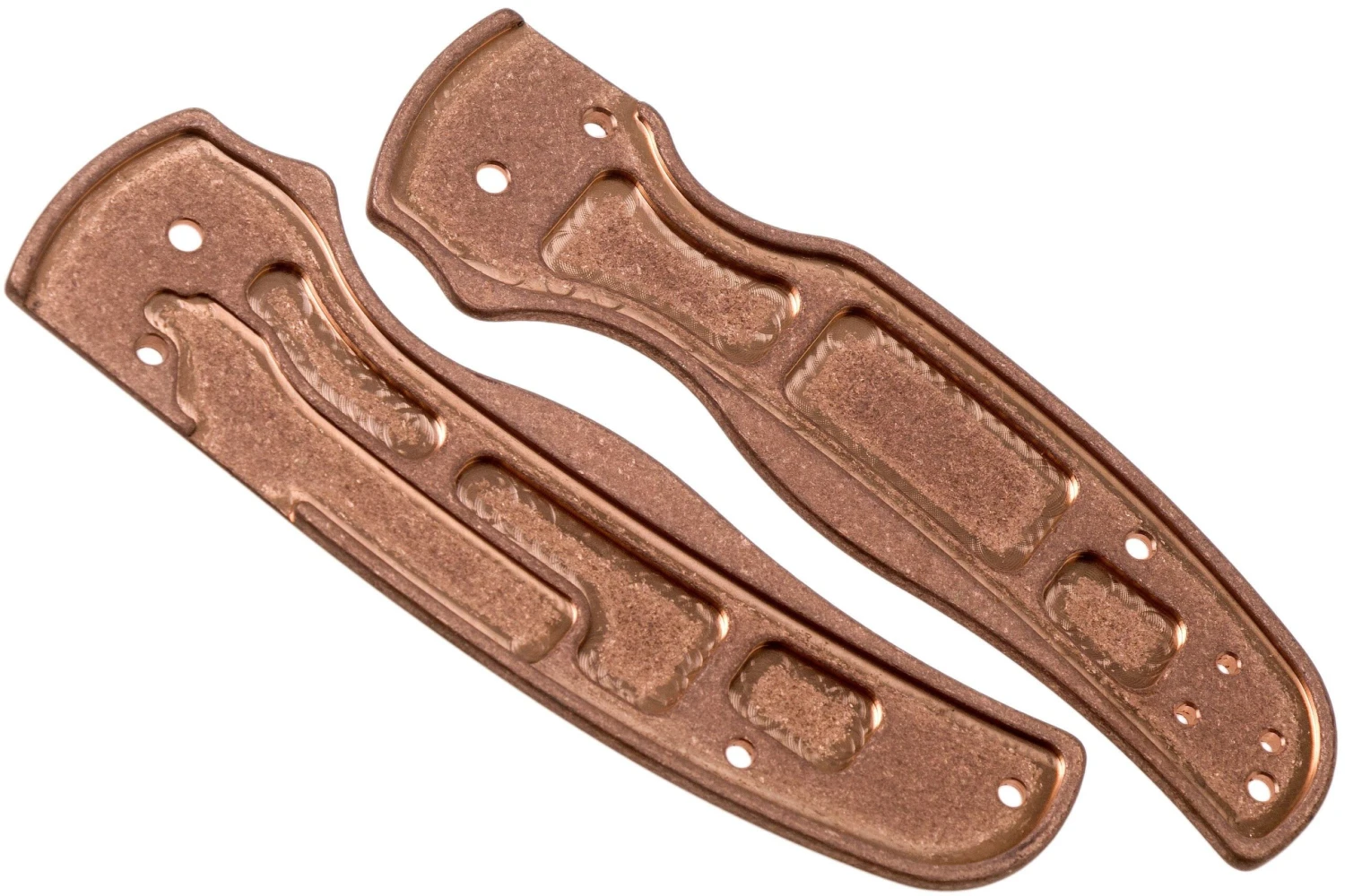 Flytanium Spyderco Shaman Scales, Copper 4 Flytanium Spyderco Shaman Scales, Copper – Image 2