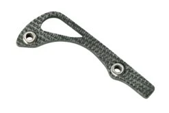 Flytanium Benchmade Mini Bugout Backspacer, Black Canvas Micarta