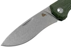 Fox Black Fox Ciol Folding Knife BF-748MI Green Micarta Couteau De Poche, Denis Simonutti Design -Nitecore Soldes Boutique FOBF 748MI 03 fox knives