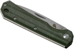 Fox Black Fox Ciol Folding Knife BF-748MI Green Micarta Couteau De Poche, Denis Simonutti Design -Nitecore Soldes Boutique FOBF 748MI 04 fox knives