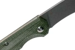 Fox Black Fox Ciol Folding Knife BF-748MI Green Micarta Couteau De Poche, Denis Simonutti Design -Nitecore Soldes Boutique FOBF 748MI 06 fox knives