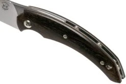 Fox Slim Dragotac Piemontes FX-518ZW Ziricote Wood Couteau De Poche, Bastinelli Design -Nitecore Soldes Boutique FOFX 518ZW 07 fox knives