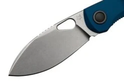 Fox Chilin FX-530-ALBL Stonewashed N690, Blue Aluminum, Couteau De Poche, Jesper Voxnaes Design 10 Fox Chilin FX-530-ALBL Stonewashed N690, Blue Aluminum, Couteau De Poche, Jesper Voxnaes Design -Nitecore Soldes Boutique FOFX 530 ALBL 03 fox