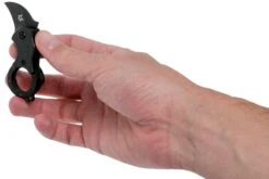 Fox Mini-Ka Folding Black W. Black Blade -Nitecore Soldes Boutique FOFX 535B 07 fox knives