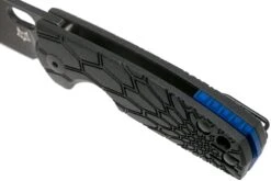 Fox Baby Core UK, Black FX-608UKBB Couteau De Poche, Jesper Voxnaes Design -Nitecore Soldes Boutique FOFX 608UKBB 07 fox knives