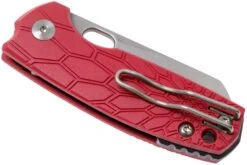 Fox Baby Core UK, Red FX-608UKR Couteau De Poche, Jesper Voxnaes Design -Nitecore Soldes Boutique FOFX 608UKR 04 fox knives