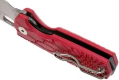 Fox Baby Core UK, Red FX-608UKR Couteau De Poche, Jesper Voxnaes Design -Nitecore Soldes Boutique FOFX 608UKR 05 fox knives