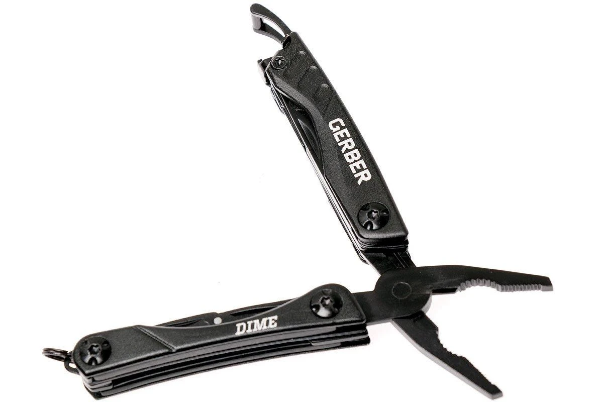 Gerber Dime Micro Pince Multifonction Noire, 30-000469 3 Gerber Dime Micro Pince Multifonction Noire, 30-000469